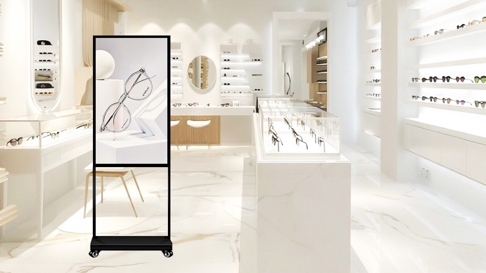 立式雙面廣告機(jī)成商業(yè)展示新寵：雙屏聯(lián)動助力品牌高效傳播