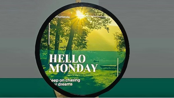 異形廣告機(jī)的秘密，普通機(jī)器比不了！