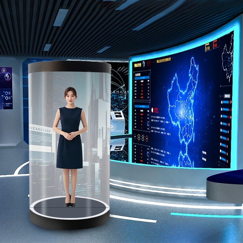 75寸3D虛擬人全息艙 75寸3D虛擬人全息艙