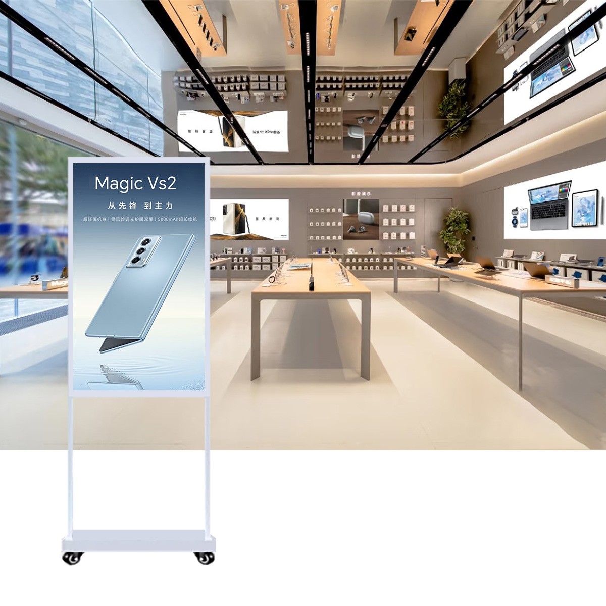 55寸立式雙面廣告機(jī) 55寸立式雙面廣告機(jī)